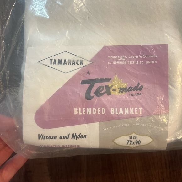 Vintage Tex made blanket - Picture 5 of 5